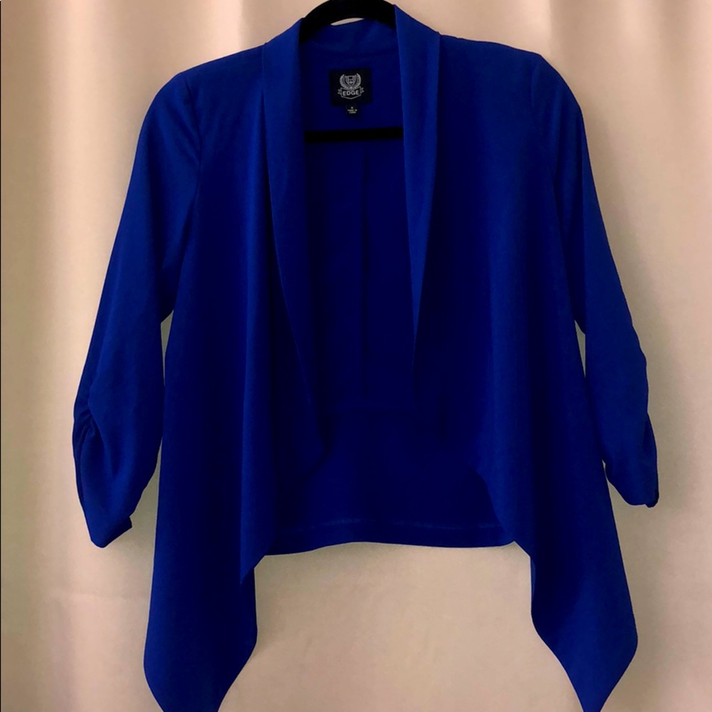 Royal blue lightweight blazer